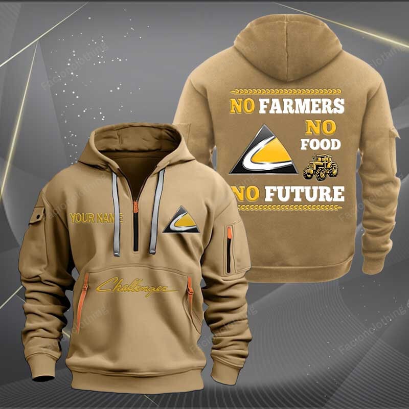 Sportswearmerch Challenger Car Personalized Half Zip Hoodie For Fan