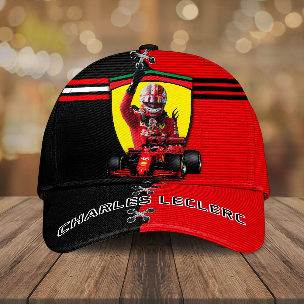 Sportswearmerch Charles Leclerc F1x Scuderia Ferrari Classic Cap Gift For Fan