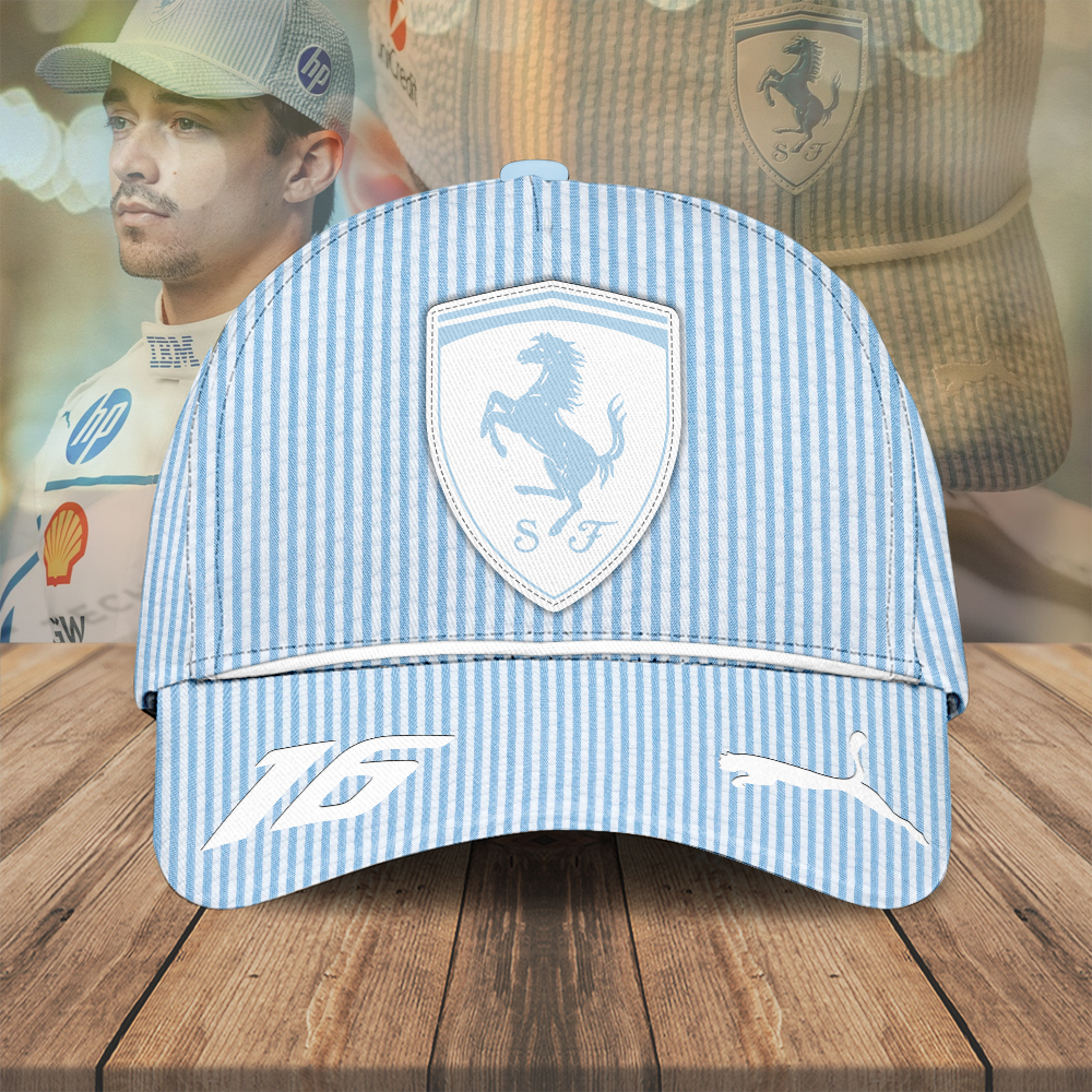Sportswearmerch Charles Leclerc x Scuderia Ferrari F1 Classic Cap For Fan