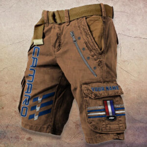 Sportswearmerch Chevrolet Camaro Car Denim Shorts For Fan