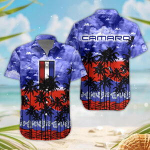Sportswearmerch Chevrolet Camaro Car Hawaiian Shirt For Fan