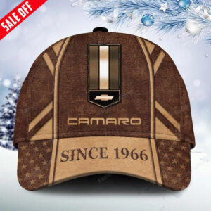 Sportswearmerch Chevrolet Camaro Car Personalized Cap For Fan