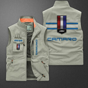 Sportswearmerch Chevrolet Camaro Car Pocket Vest For Fan