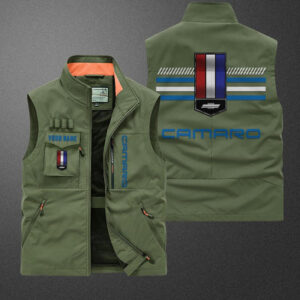 Sportswearmerch Chevrolet Camaro Car Pocket Vest For Fan