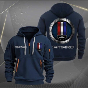 Sportswearmerch Chevrolet Car Camaro Car Personalized Half Zip Hoodie For Fan
