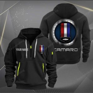 Sportswearmerch Chevrolet Car Camaro Car Personalized Half Zip Hoodie For Fan