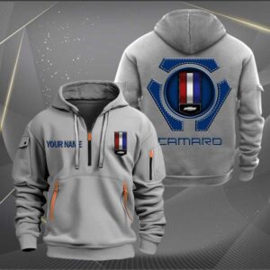 Sportswearmerch Chevrolet Car Camaro Car Personalized Half Zip Hoodie For Fan