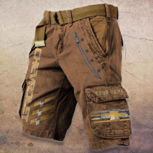Sportswearmerch Chevrolet Car Denim Shorts For Fan