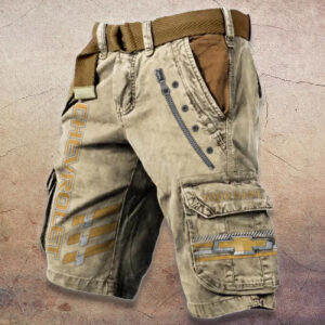Sportswearmerch Chevrolet Car Denim Shorts For Fan