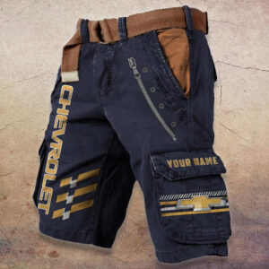Sportswearmerch Chevrolet Car Denim Shorts For Fan