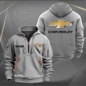 Sportswearmerch Chevrolet Car Half Zip Hoodie For Fan