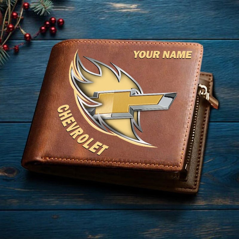 Sportswearmerch Chevrolet Car New Man Folded Wallet Gifts For Fan