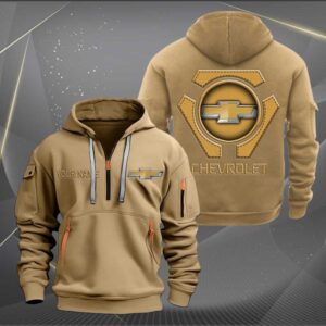 Sportswearmerch Chevrolet Car Personalized Half Zip Hoodie For Fan