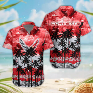 Sportswearmerch Chevrolet Corvette Car Hawaiian Shirt For Fan