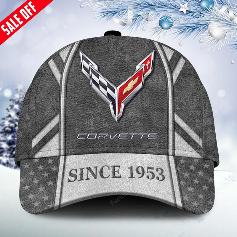 Sportswearmerch Chevrolet Corvette Car Personalized Cap For Fan