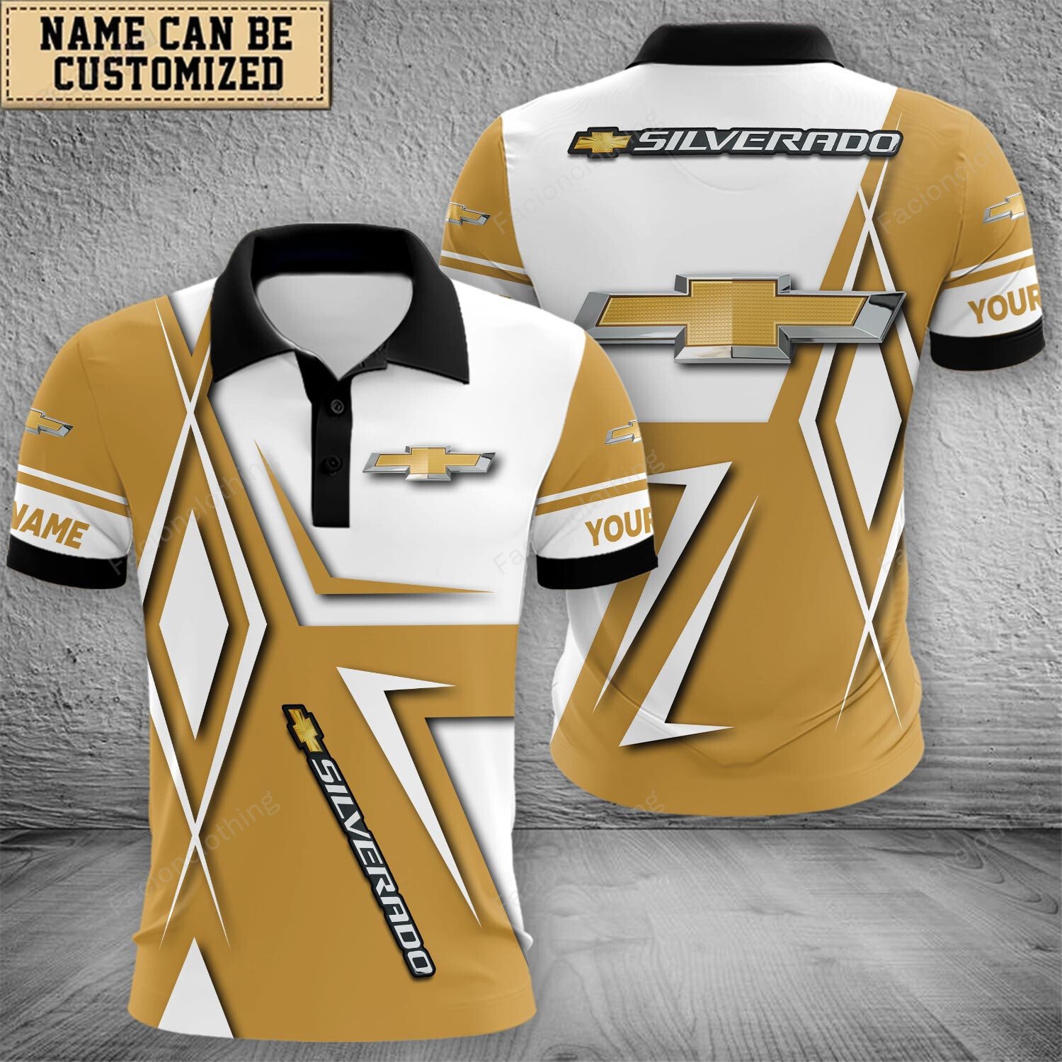 Sportswearmerch Chevrolet Silverado Car Polo Shirt For Fan