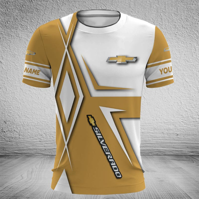 Sportswearmerch Chevrolet Silverado Car T-shirt For Fan