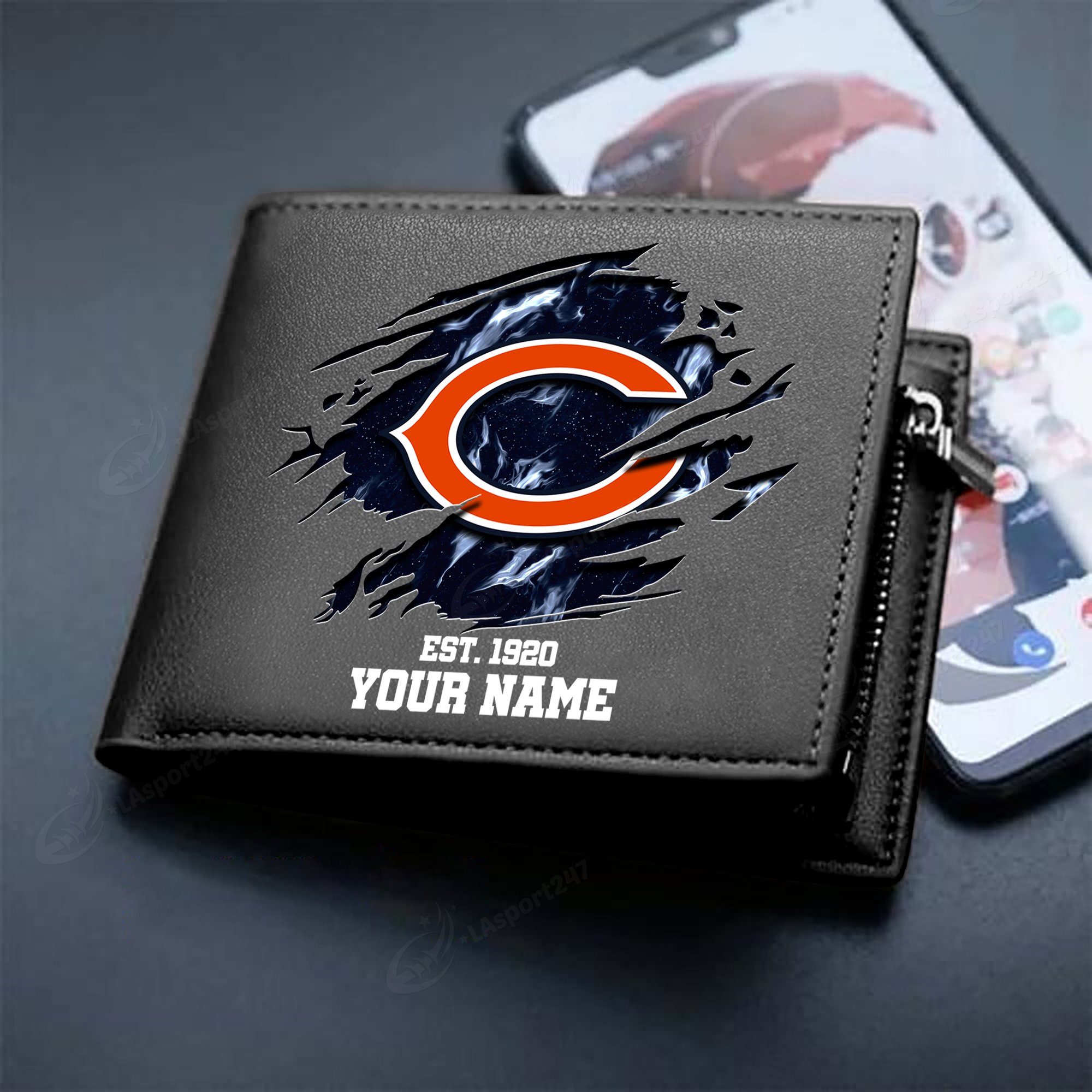 Sportswearmerch Chicago Bears NFL Men Wallet For Fan