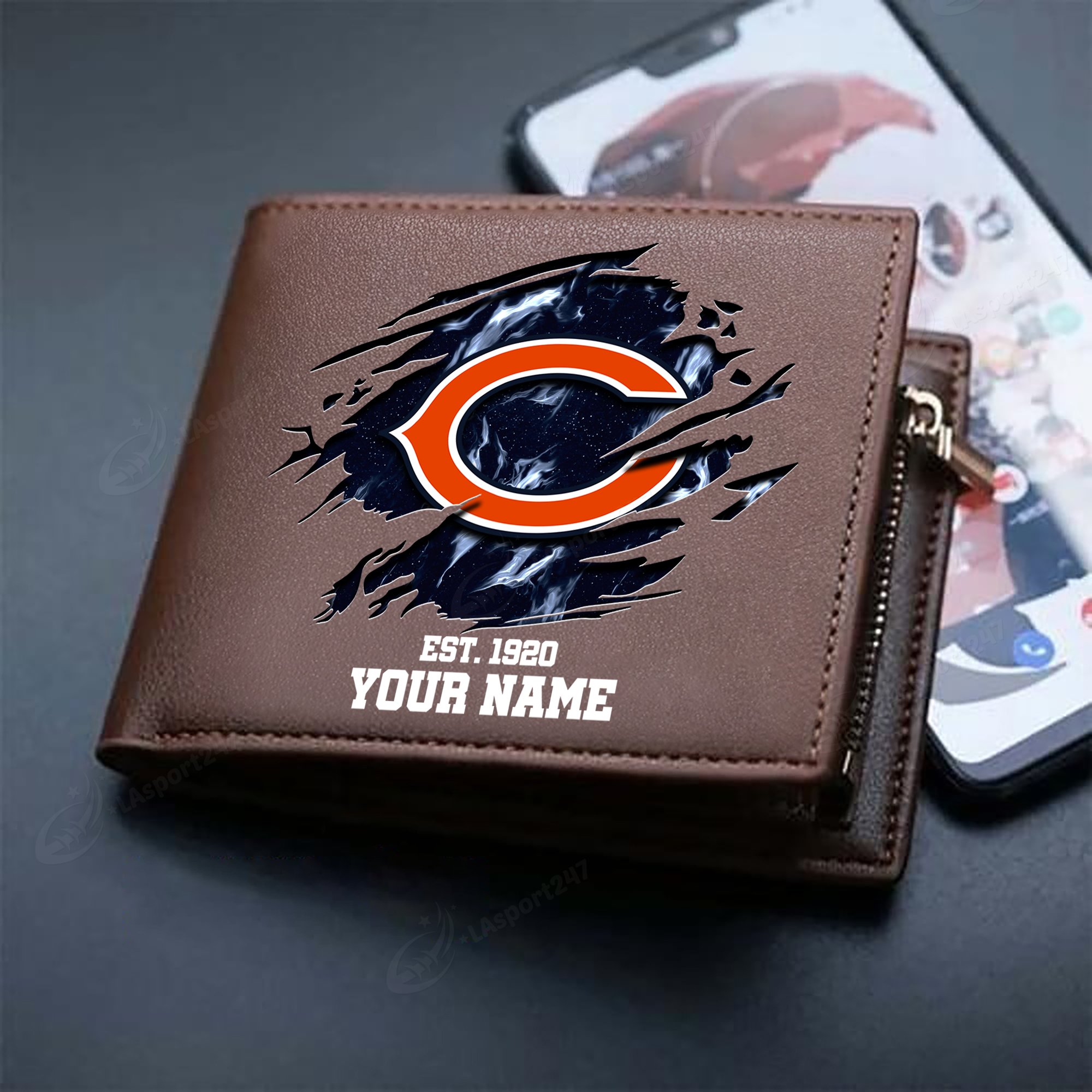 Sportswearmerch Chicago Bears NFL Men Wallet For Fan