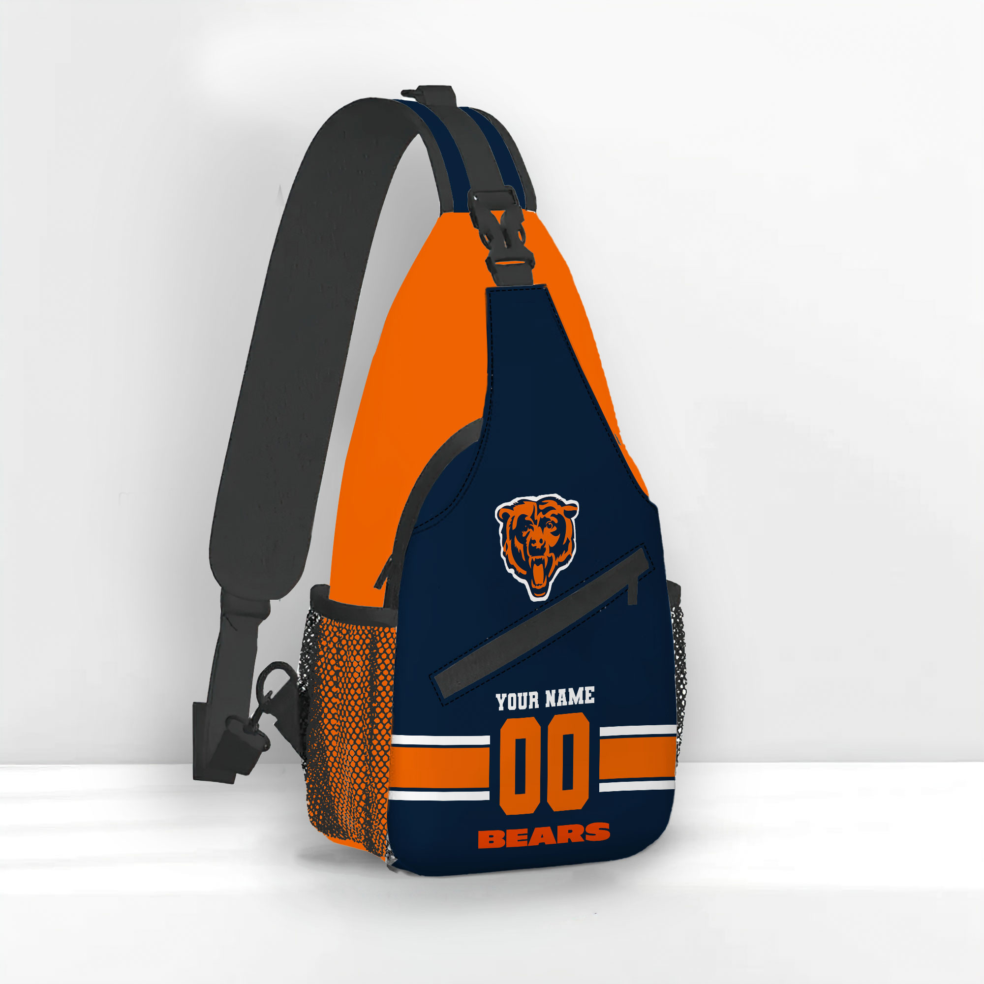 Sportswearmerch Chicago Bears NFL Personalized Sling Bag For Fan