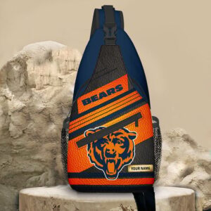 Sportswearmerch Chicago Bears NFL Personalized Sling Bag For Fan