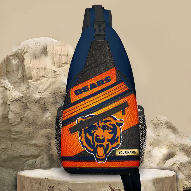 Sportswearmerch Chicago Bears NFL Personalized Sling Bag For Fan