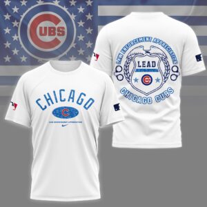 Sportswearmerch Chicago Cubs MLB Personalized T-shirt For Fan