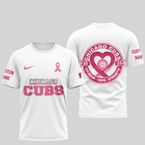 Sportswearmerch Chicago Cubs MLB Personalized T-shirt For Fan
