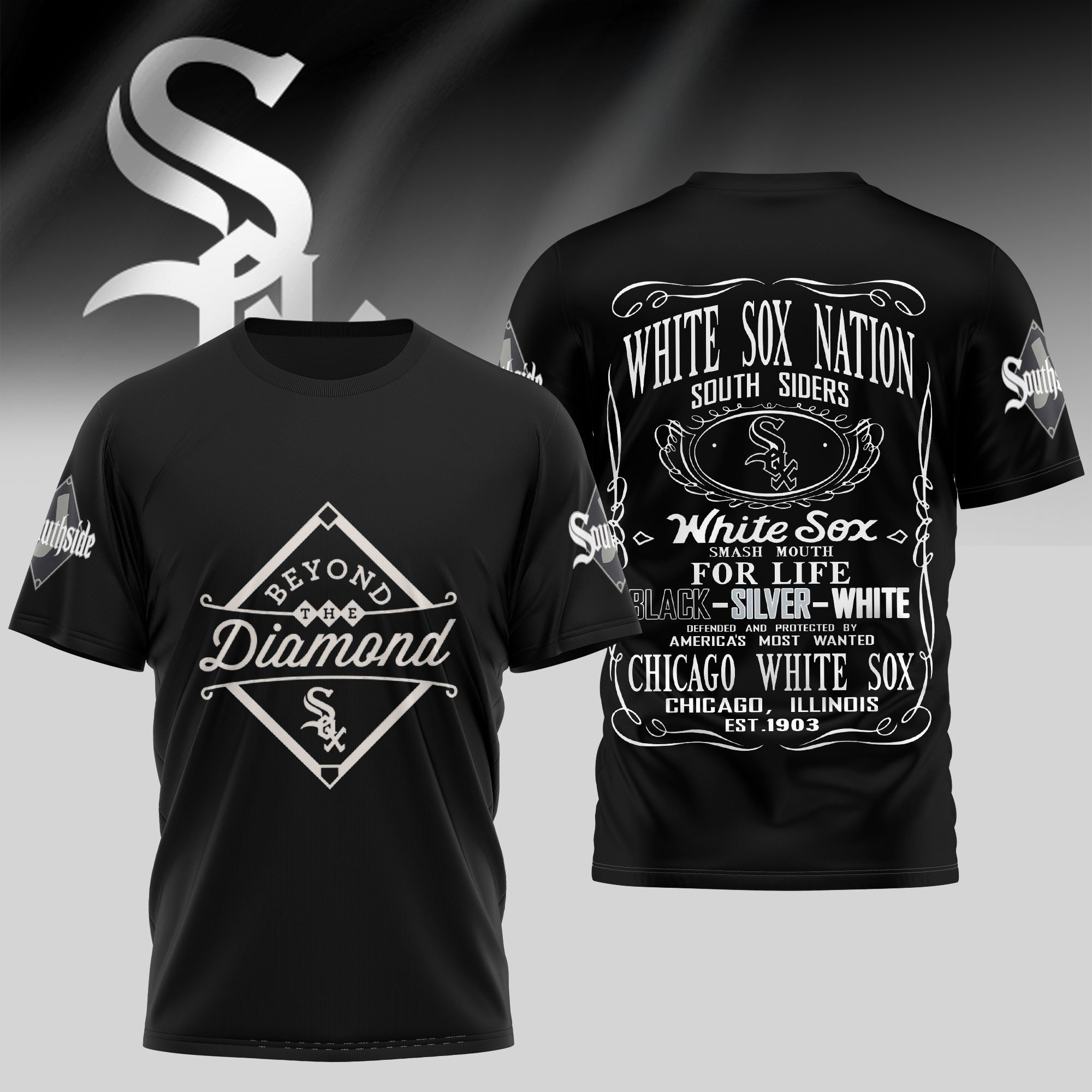 Sportswearmerch Chicago White Sox MLB Personalized T-shirt For Fan
