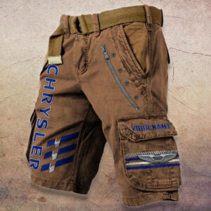 Sportswearmerch Chrysler Car Denim Shorts For Fan