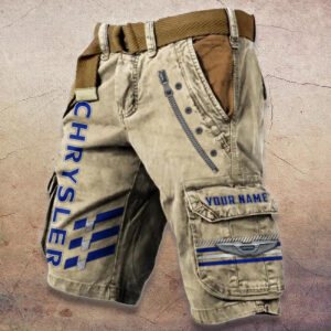 Sportswearmerch Chrysler Car Denim Shorts For Fan