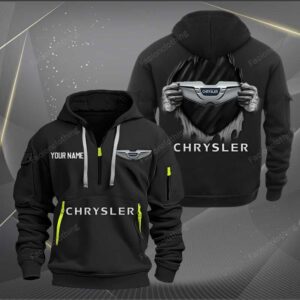 Sportswearmerch Chrysler Car Half Zip Hoodie For Fan