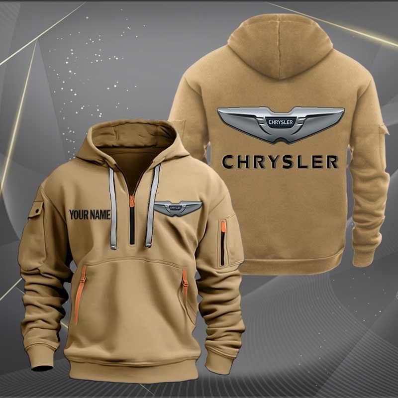 Sportswearmerch Chrysler Car Half Zip Hoodie For Fan
