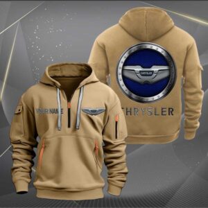 Sportswearmerch Chrysler Car Personalized Half Zip Hoodie For Fan