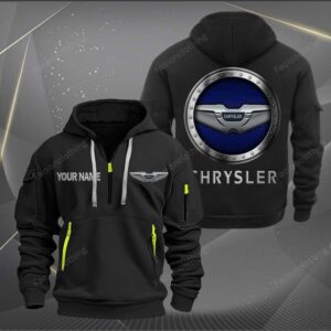 Sportswearmerch Chrysler Car Personalized Half Zip Hoodie For Fan