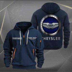 Sportswearmerch Chrysler Car Personalized Half Zip Hoodie For Fan