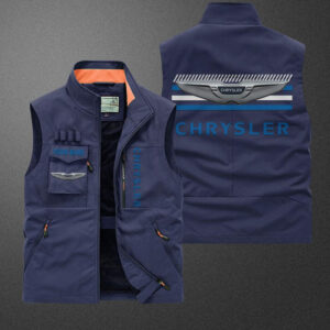 Sportswearmerch Chrysler Car Pocket Vest For Fan