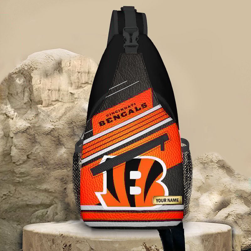 Sportswearmerch Cincinnati Bengals NFL Personalized Sling Bag For Fan