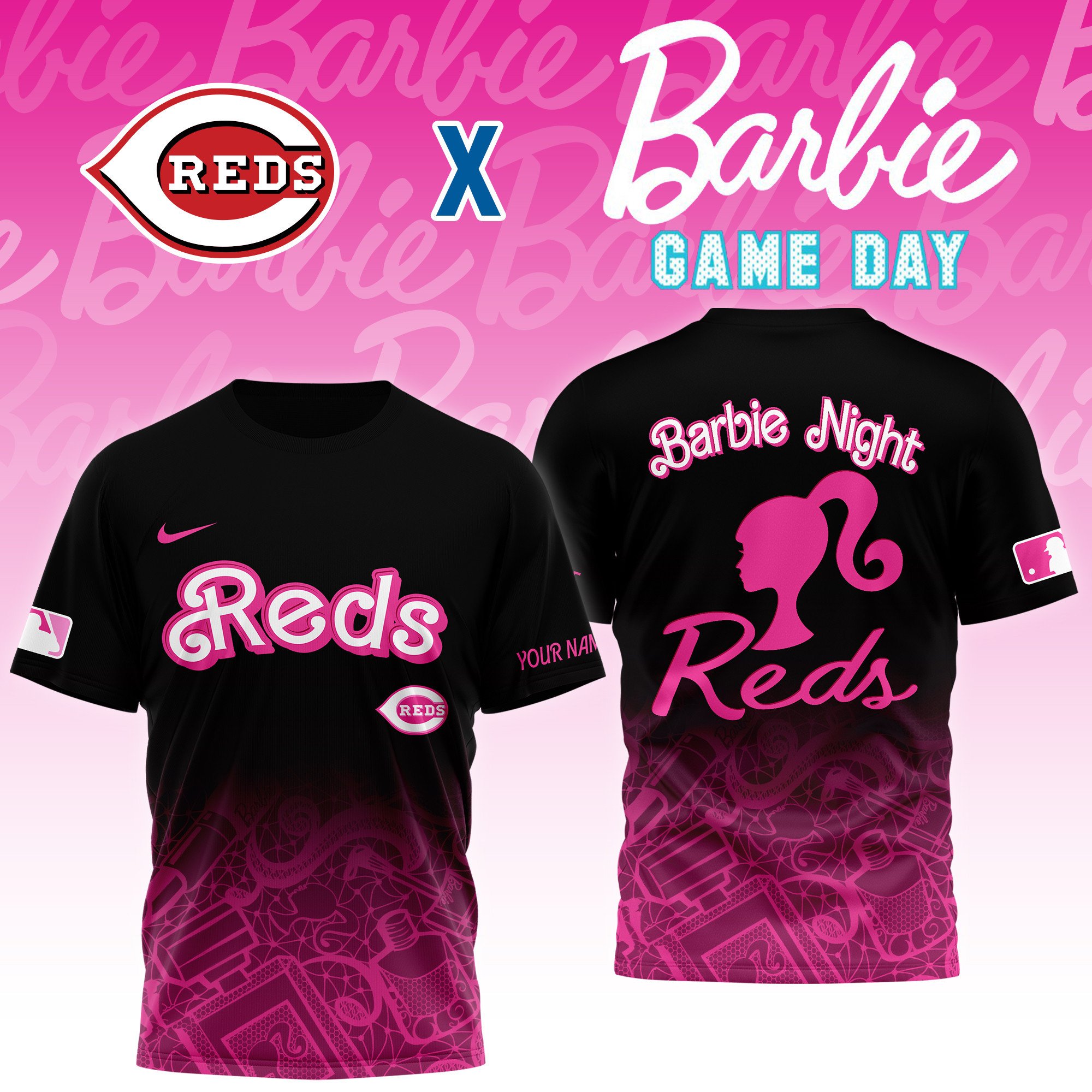 Sportswearmerch Cincinnati Reds MLB Personalized T-shirt For Fan
