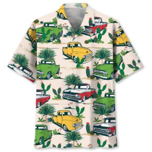 Sportswearmerch Classic Pick Up Truck Desert Hawaiian Shirt For Fan