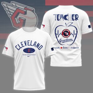 Sportswearmerch Cleveland Guardians MLB Personalized T-shirt For Fan