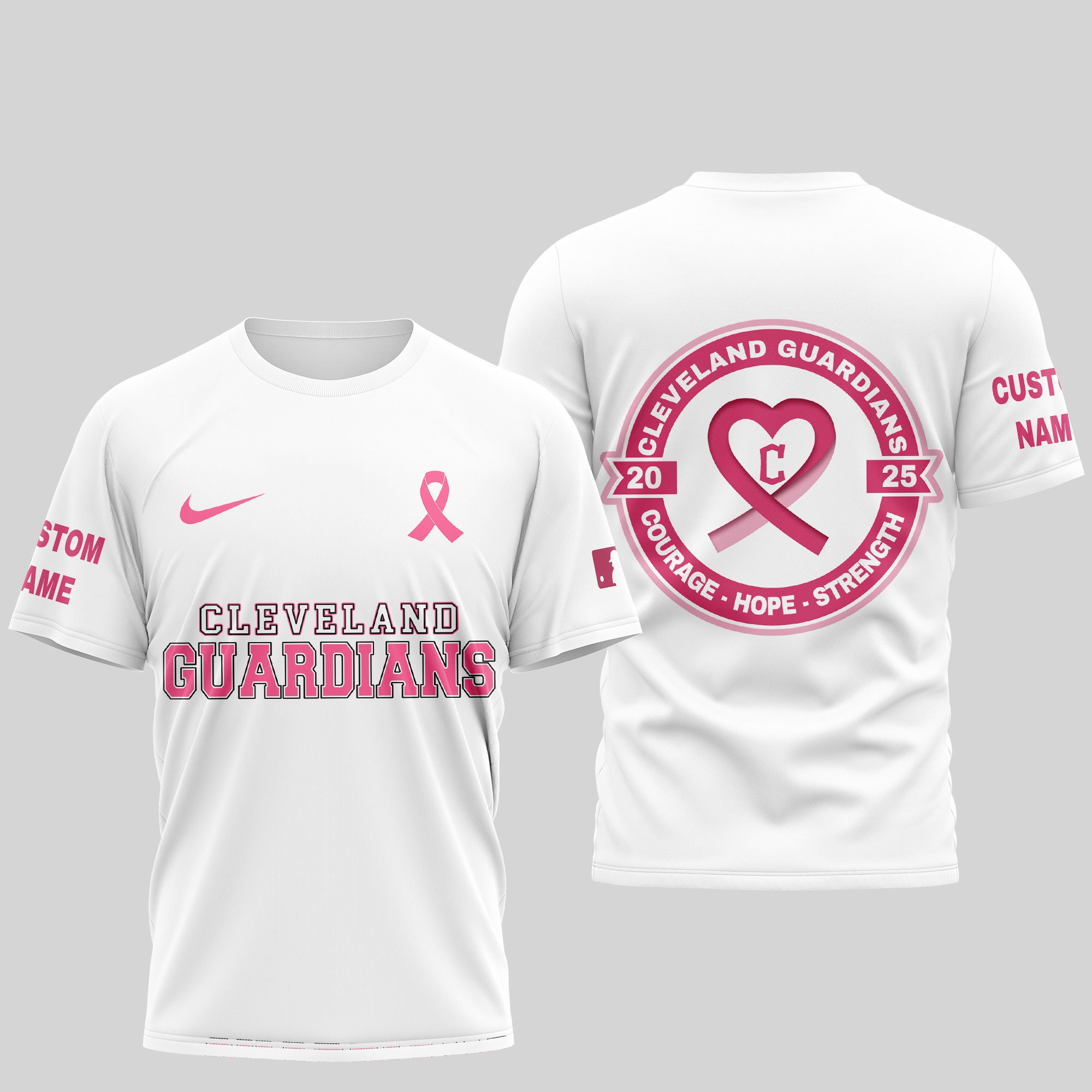 Sportswearmerch Cleveland Guardians MLB Personalized T-shirt For Fan