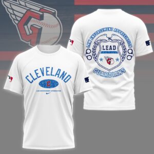 Sportswearmerch Cleveland Guardians MLB Personalized T-shirt For Fan