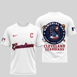 Sportswearmerch Cleveland Guardians MLB Personalized T-shirt For Fan