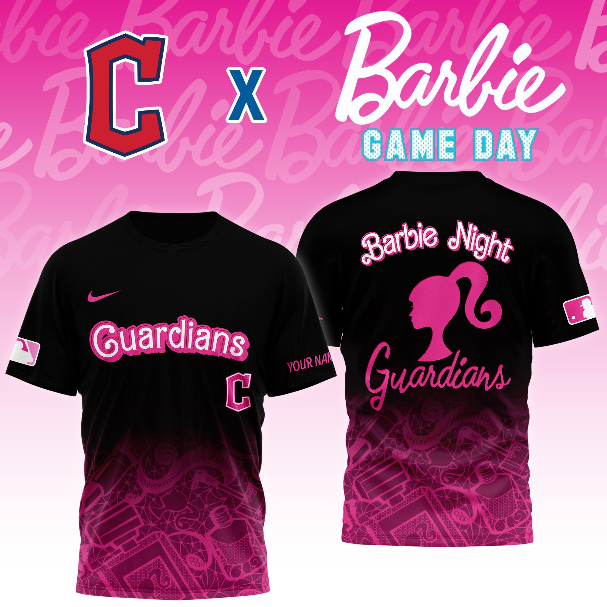 Sportswearmerch Cleveland Guardians MLB Personalized T-shirt For Fan