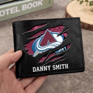 Sportswearmerch Colorado Avalanche NHL Folded Wallet For Fan