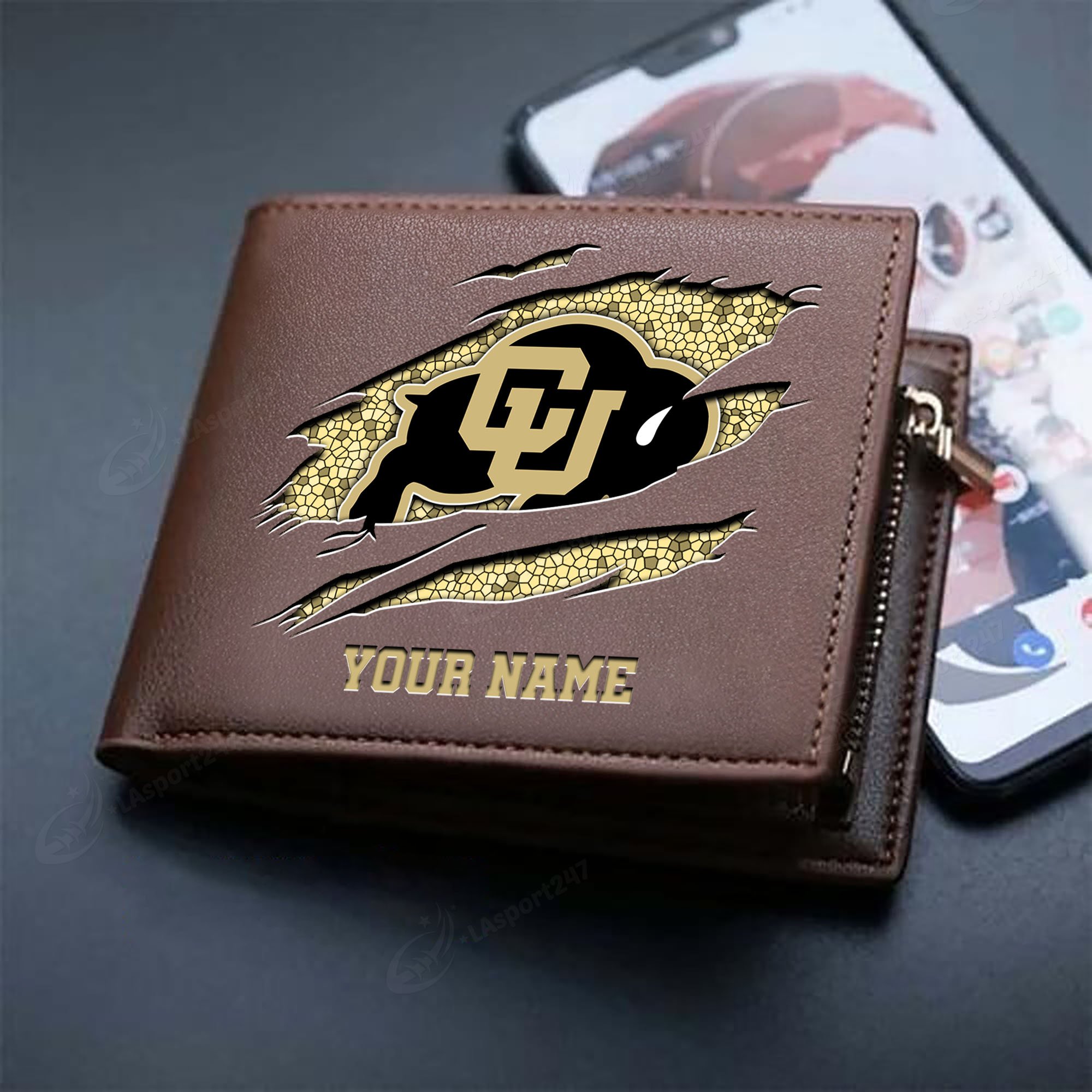 Sportswearmerch Colorado Buffaloes NCAA Men Wallet For Fan