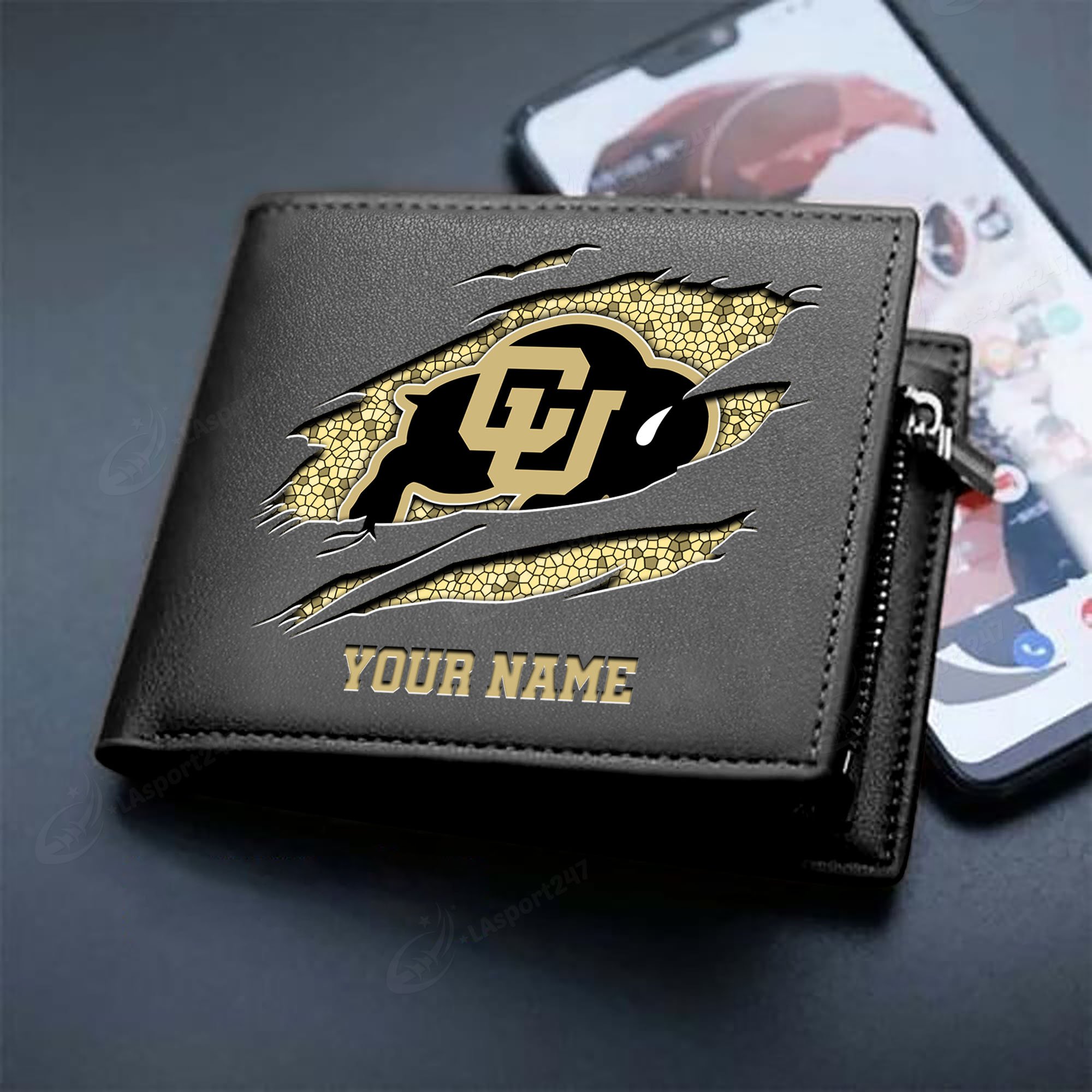 Sportswearmerch Colorado Buffaloes NCAA Men Wallet For Fan