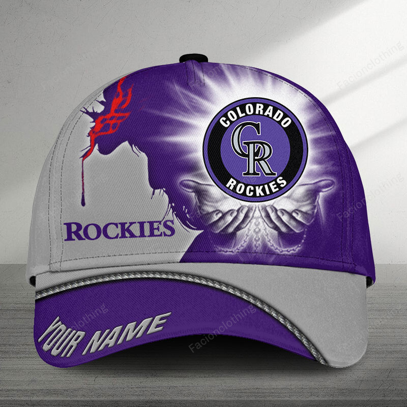 Sportswearmerch Colorado Rockies MLB Personalized Cap For Fan