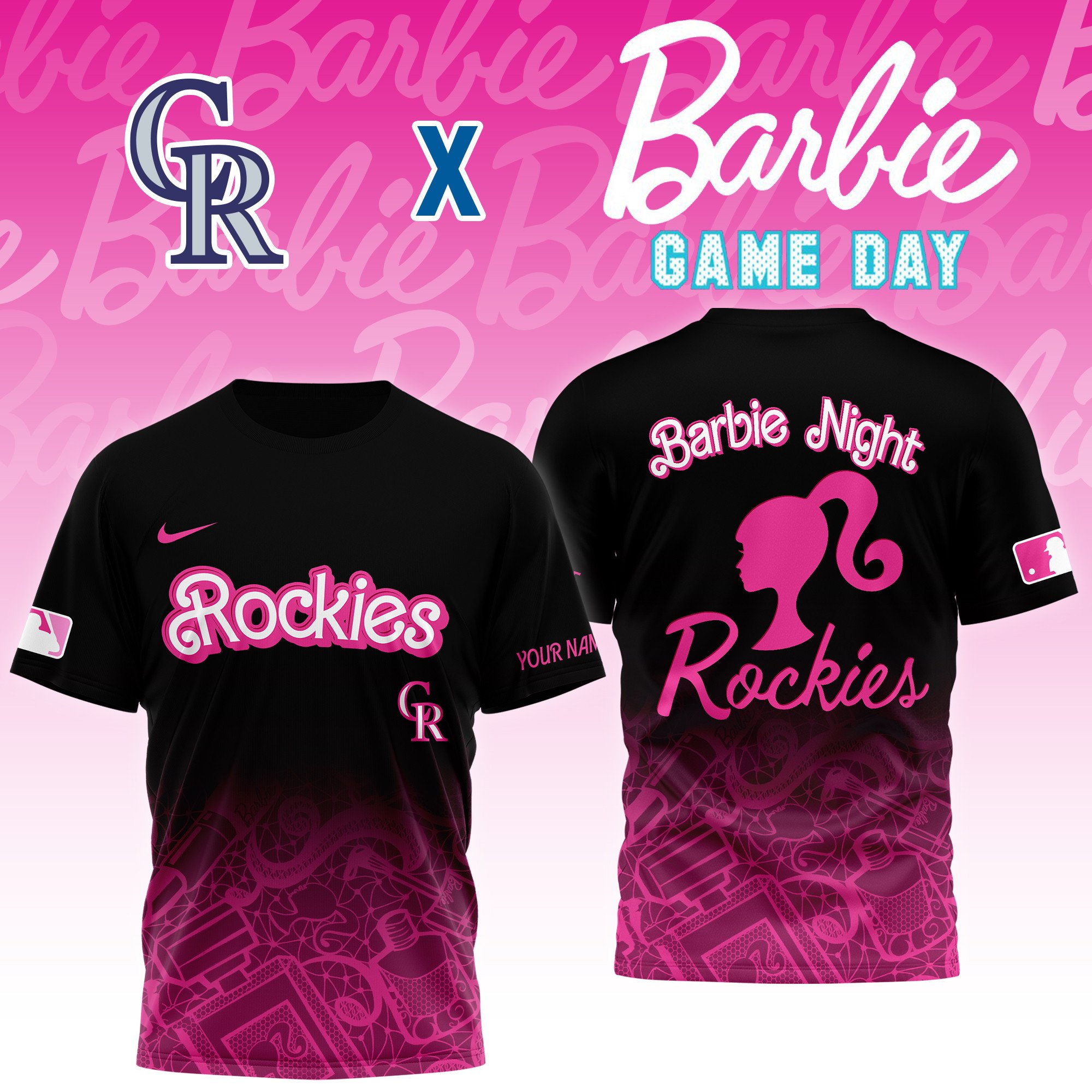 Sportswearmerch Colorado Rockies MLB Personalized T-shirt For Fan